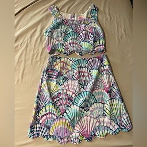 Lilly Pulitzer set in Oh Shello Size 4.